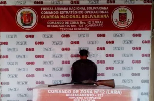 GNB atrapa a presunto homicida en el municipio Simón Planas