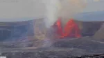 Erupción del volcán Kīlauea con fuentes de lava que superan los 300 metros de altura