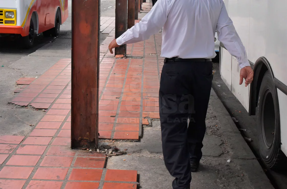 Choferes piden mejorar los andenes del terminal de Barquisimeto