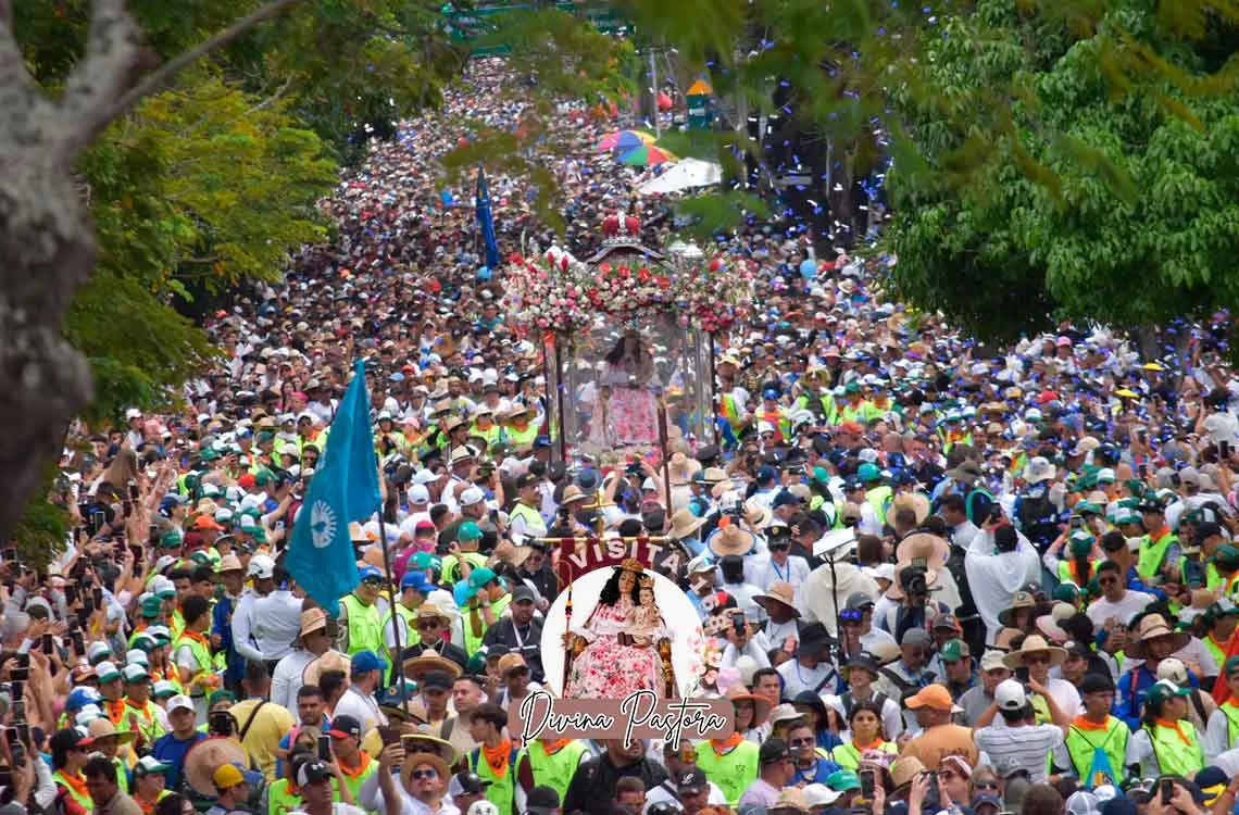 La otra mirada de la procesión de la Divina Pastora: Un recorrido cargado de agradecimiento