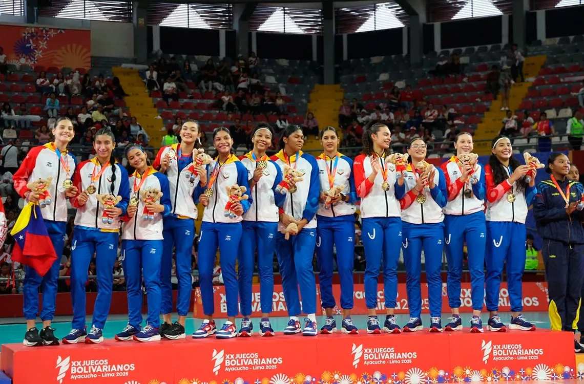 Voleibol criollo tuvo un resurgir en el año 2025 en las competencias internacionales