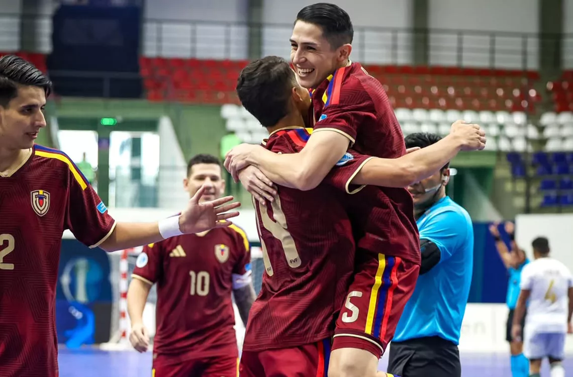 Vinotinto de Futsal golea 6-2 a Bolivia y avanza a semifinales