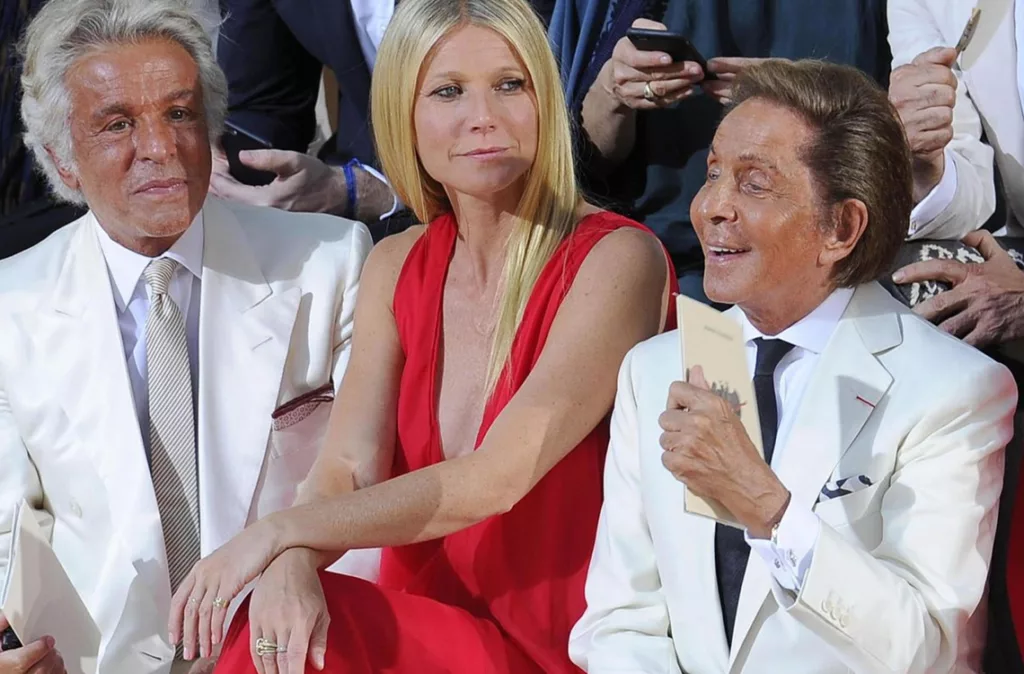 diseñador italiano Valentino Garavani