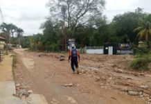 Lluvias generaron colapso en algunas arterias viales de Iribarren