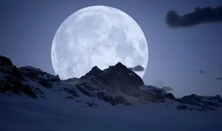 La "Luna de nieve" de febrero marca el inicio de un año de hitos astronómicos y misiones espaciales