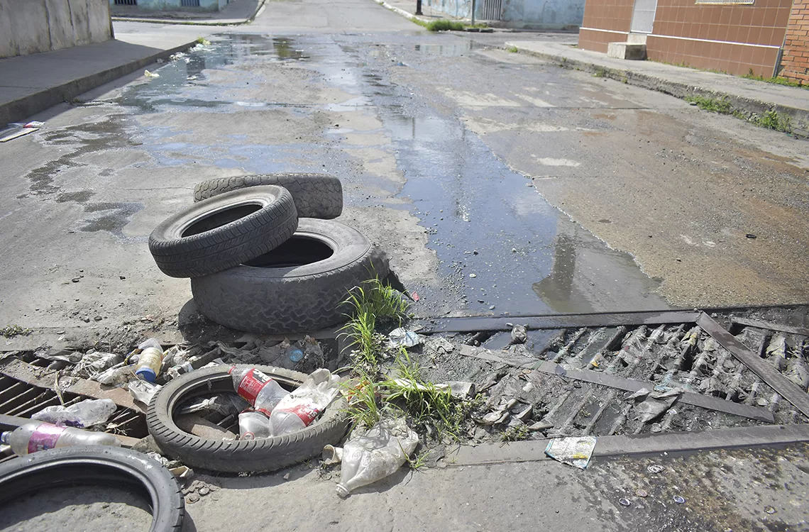 Colapso de cloacas en Barrio Unión: foco de enfermedades
