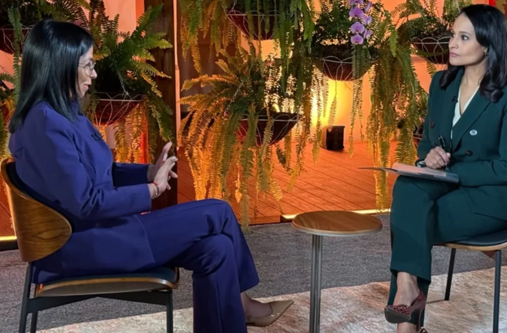 Delcy Rodríguez confirma invitación a EE. UU.: «Estamos considerando ir una vez que establezcamos esta cooperación»