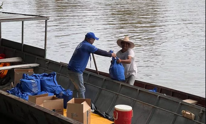 Naufragio en Delta Amacuro: Se pierden seis toneladas de ayuda humanitaria del PMA