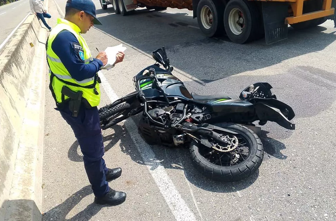 Motorizado larense muere en Yaracuy Motorizado larense muere en Yaracuy