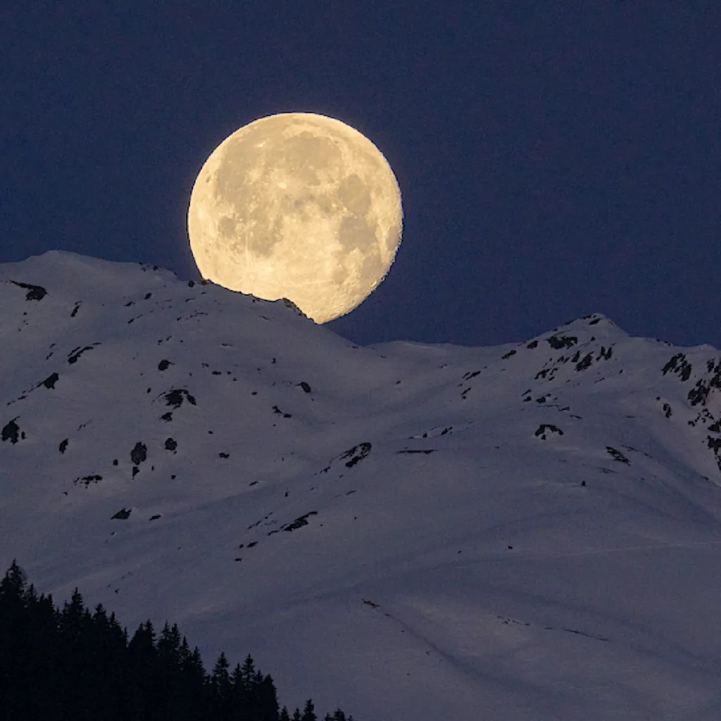 La "Luna de nieve" de febrero marca el inicio de un año de hitos astronómicos y misiones espaciales