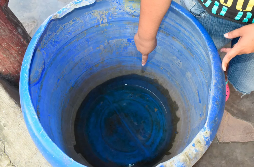 Vecinos de Santa Inés tienen tres semanas sin servicio de agua