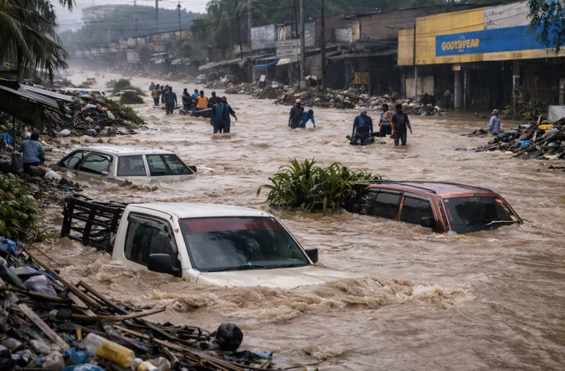 Tormenta Penha deja ocho fallecidos y más de 28,000 desplazados al sur de Filipinas