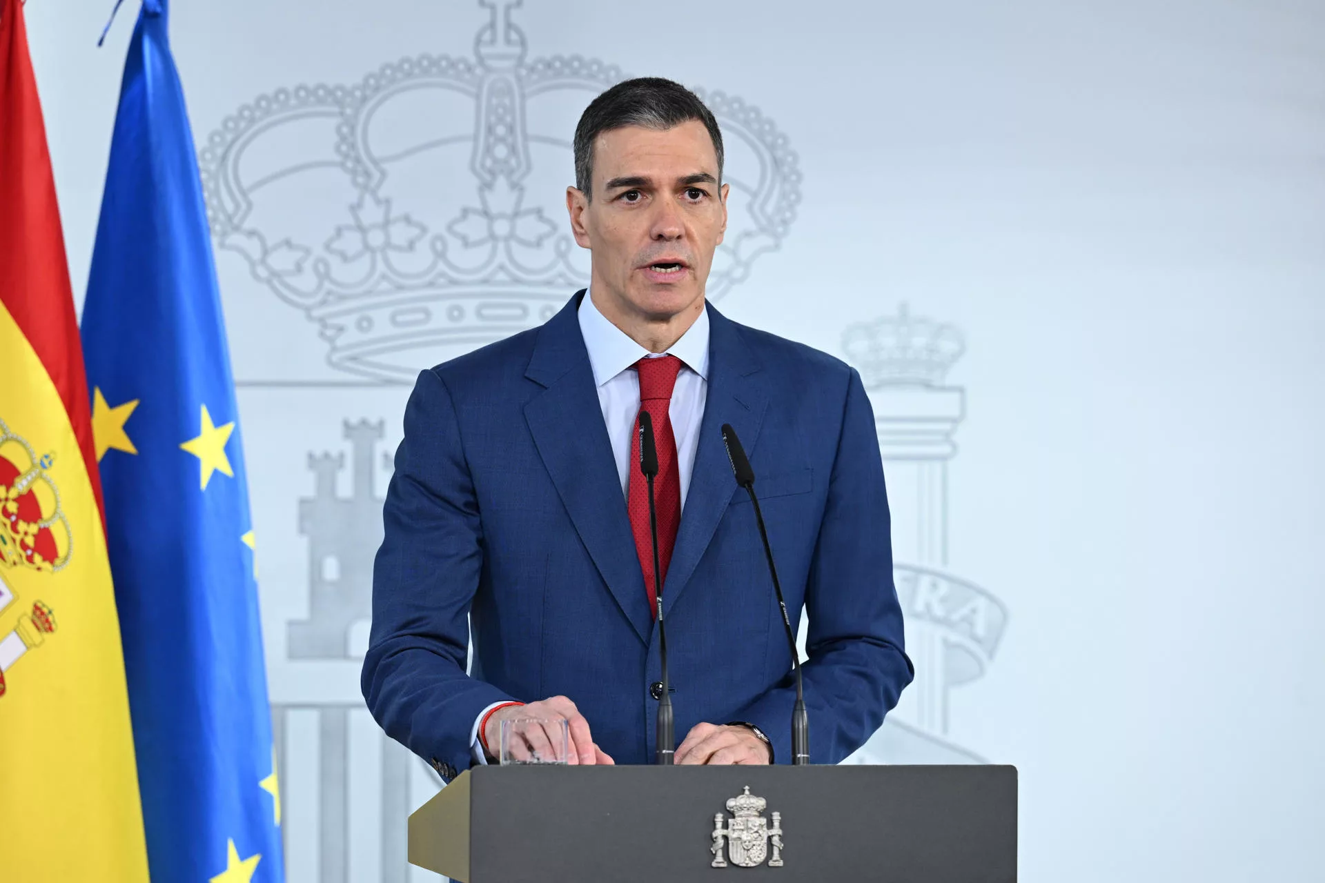 Pedro Sánchez reafirma su postura de paz frente a las amenazas comerciales de EE. UU.