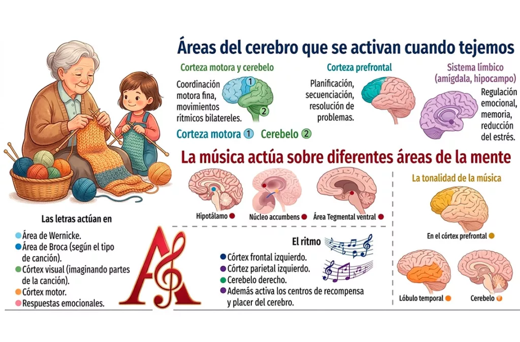 Actividades musicales y manualidades ayudan a frenar el deterioro cognitivo