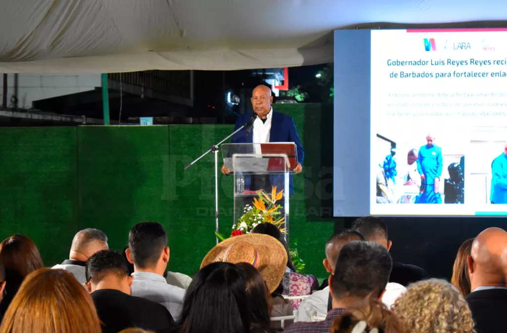 Gobernador Reyes Reyes: recibimos el 40% del presupuesto de Lara