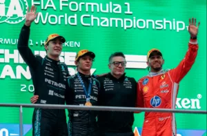 GP de China: Kimi Antonelli logra su primera victoria en la F1 y Hamilton debuta en el podio con Ferrari