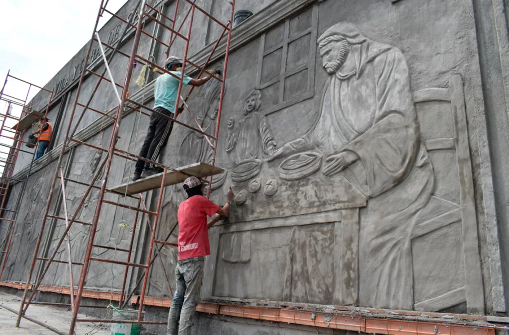 Mural de San José nace de la inspiración de tres hermanos