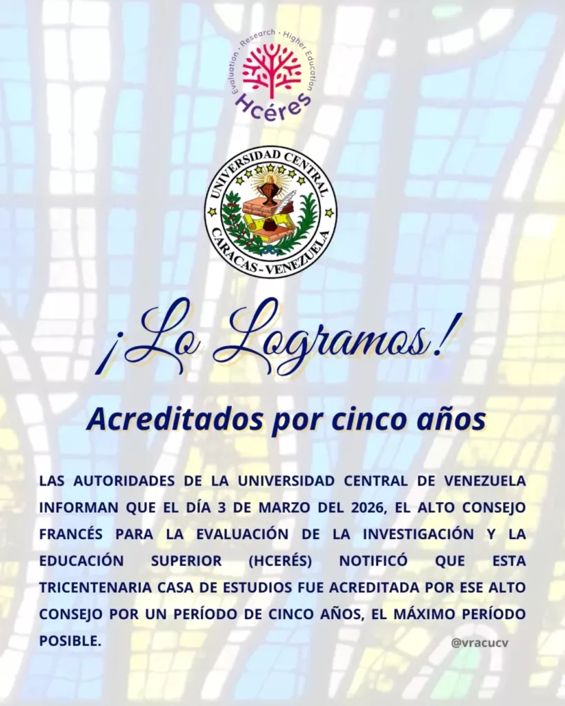Hito histórico en la UCV: Institución logra acreditación internacional del Alto Consejo Francés 
