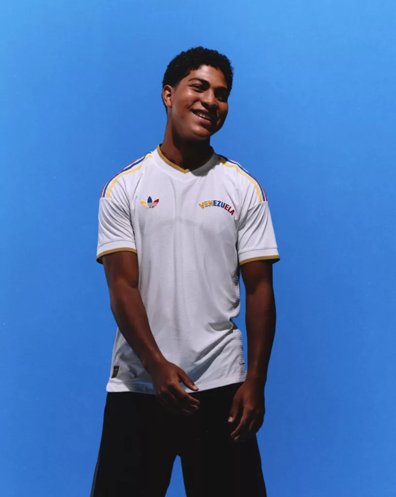 Adidas revela la nueva equipación de visitante de la Vinotinto con esencia histórica