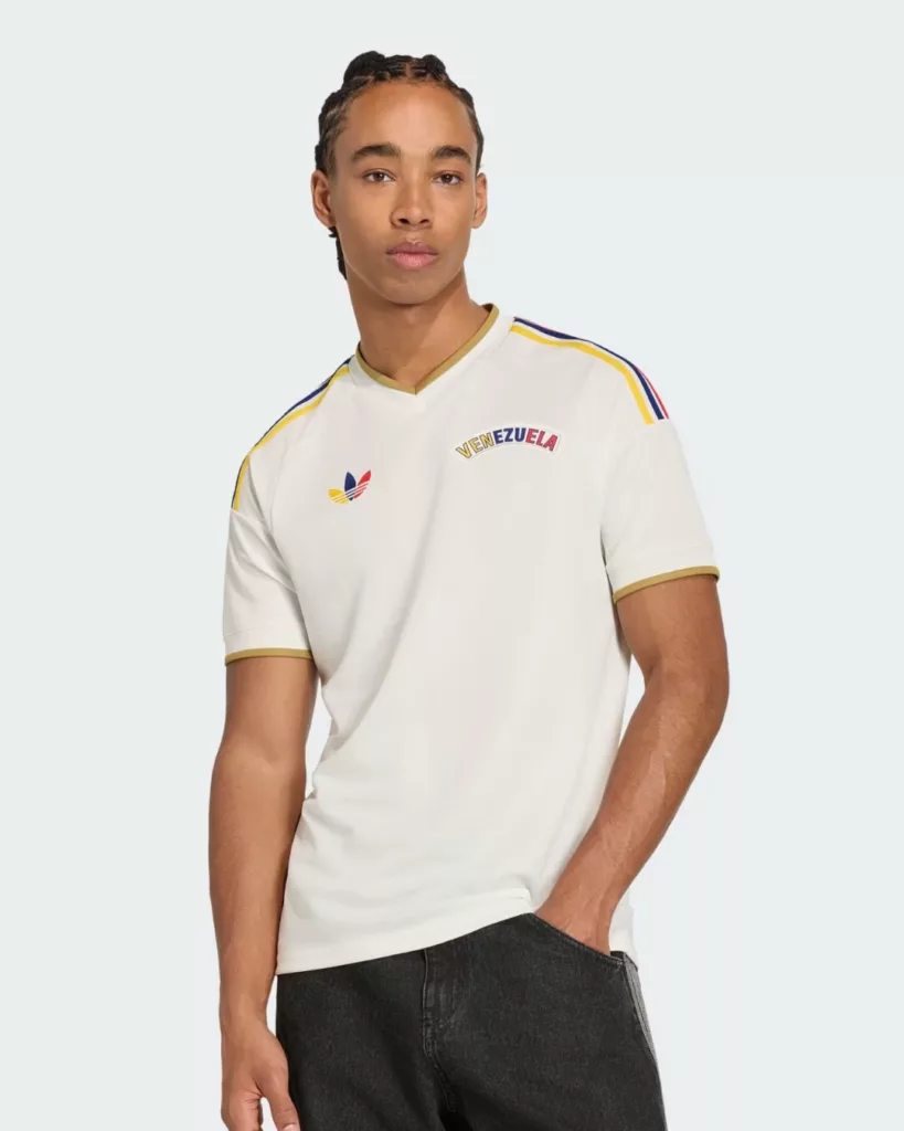 Adidas revela la nueva equipación de visitante de la Vinotinto con esencia histórica