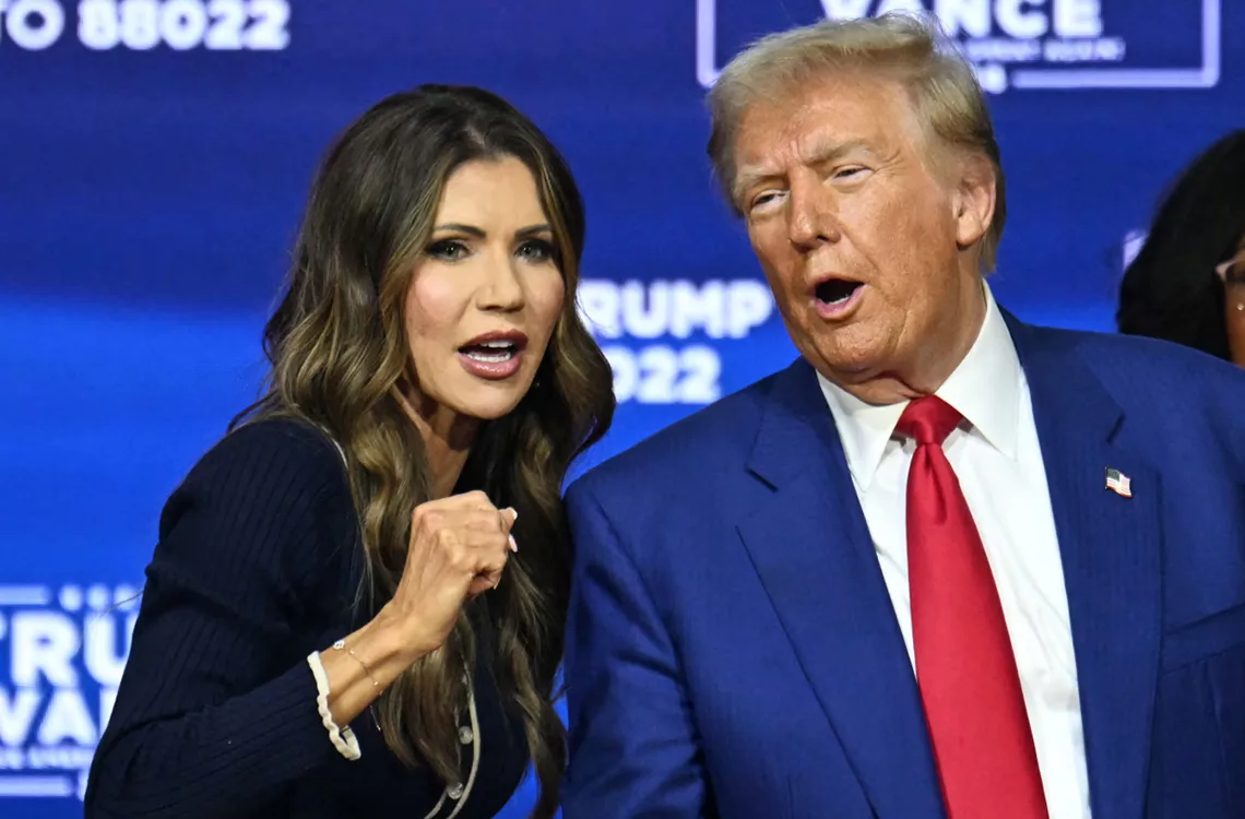 Trump despide a Kristi Noem, secretaria de Seguridad Nacional de Estados Unidos