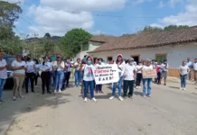Representantes protestan en Aguada Grande por falta de respuesta ante caso de intoxicación