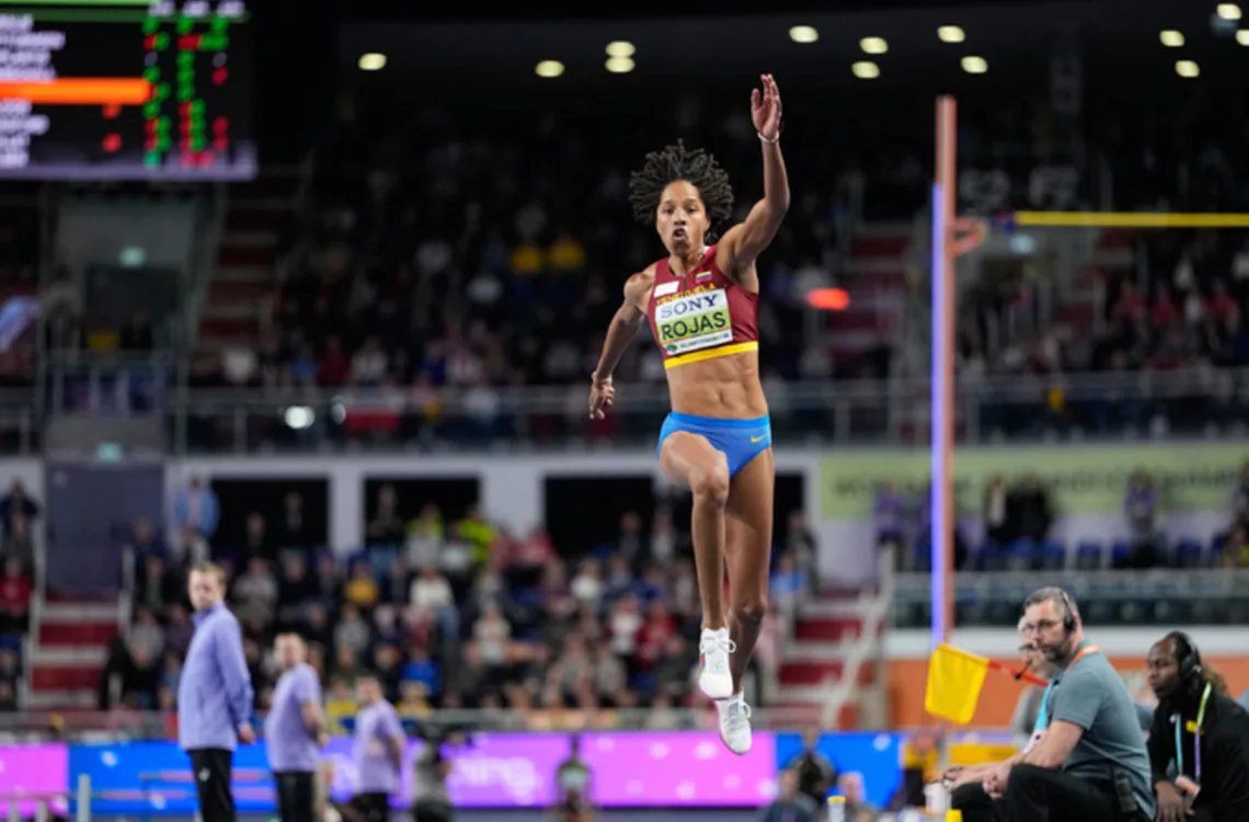 Yulimar Rojas conquista la medalla de plata en el Mundial de Atletismo
