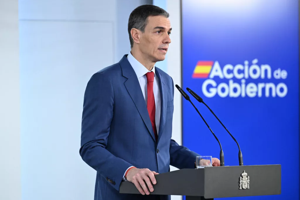 Pedro Sánchez reafirma su postura de paz frente a las amenazas comerciales de EE. UU.