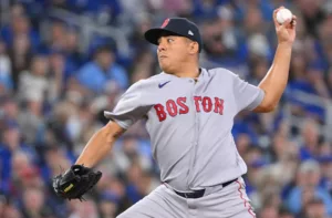 El larense Ranger Suárez silencia a Toronto y suma su segunda victoria con Boston