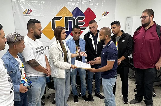 Juventud de AD en Resistencia Lara solicita al CNE descentralizar el Registro Electoral