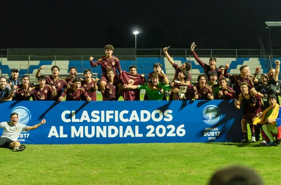 La Vinotinto Sub-17 sella su tercera clasificación consecutiva a la Copa del Mundo