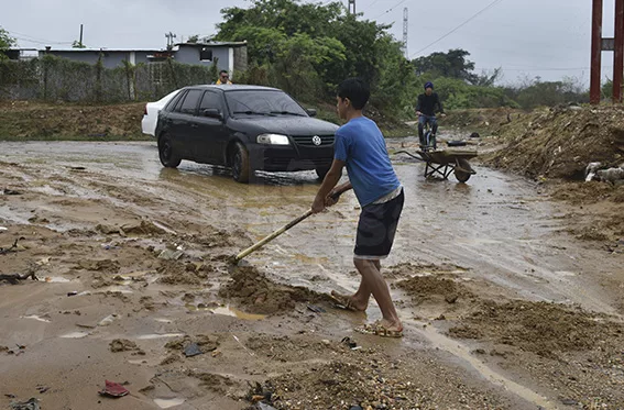 Lluvias causan afectaciones en tres municipios de Lara