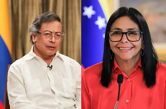 Petro y Rodríguez se citan en Caracas para destrabar la agenda binacional