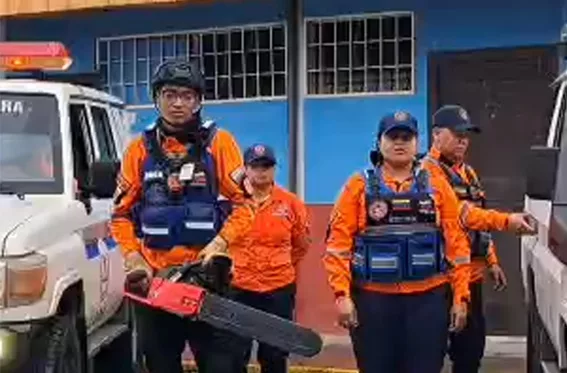 Protección Civil Lara despliega operativo tras precipitaciones en varios municipios