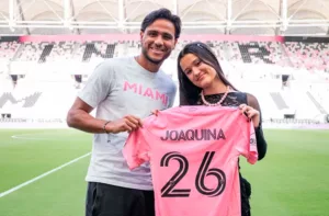 Talento venezolano en Miami: Joaquina y Telasco Segovia coinciden en el partido del Inter