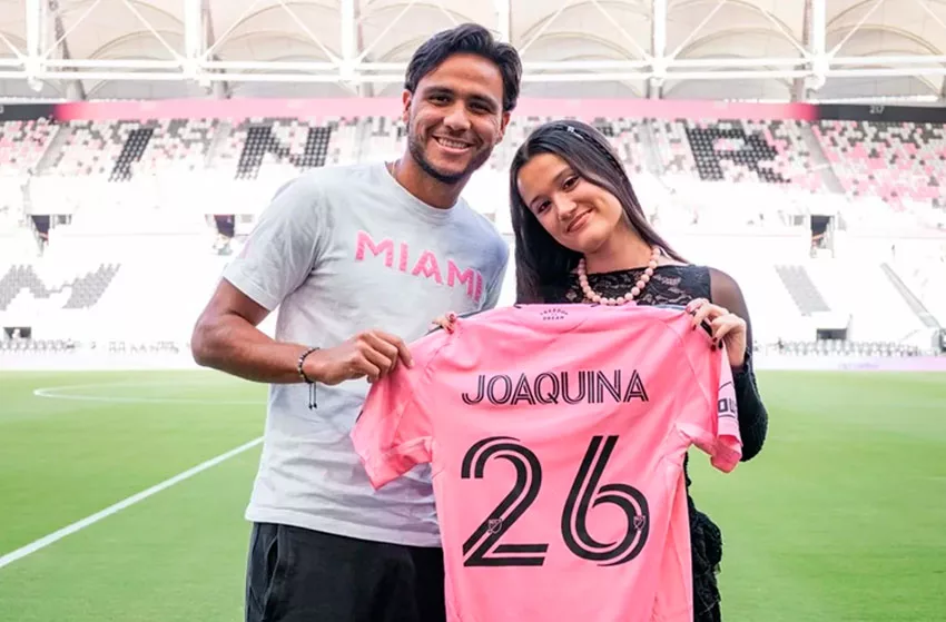 Talento venezolano en Miami: Joaquina y Telasco Segovia coinciden en el partido del Inter