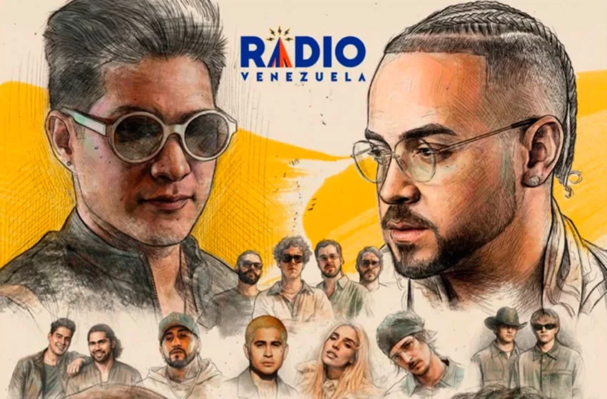 'Radio Venezuela': El ambicioso proyecto de Chyno y Nacho con 58 artistas y voces icónicas