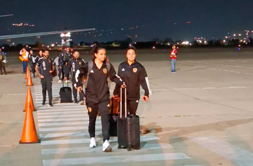 Preparadas para el Metropolitano: Vinotinto femenina y selección de Argentina ya están en Barquisimeto