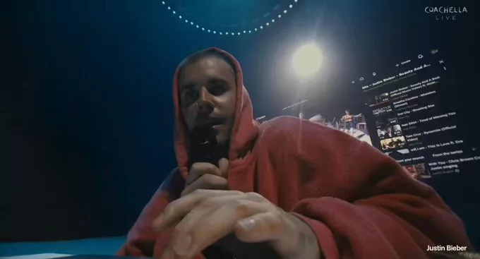 Justin Bieber revive sus inicios en Coachella en un emotivo 