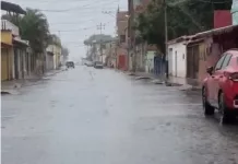 Lluvias en Iribarren y Palavecino