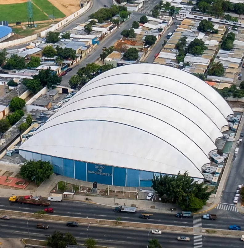 Domo Bolivariano, una obra que se construyó en 1981 en Barquisimeto
