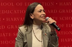 María Corina Machado presenta en Harvard su plan para la reconstrucción educativa de Venezuela