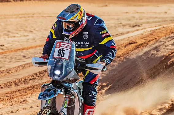 Nicolás Cardona, un guaro que venció al Rally Dakar