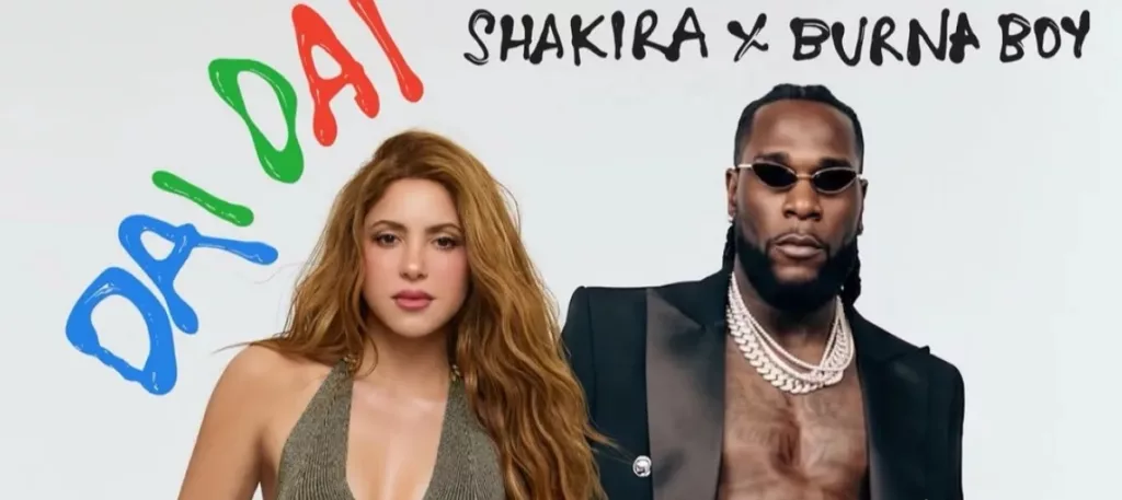 Burna Boy y Shakira

