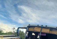 accidente de tránsito en Jiménez