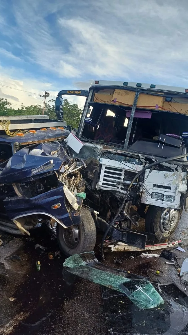accidente de tránsito en Jiménez