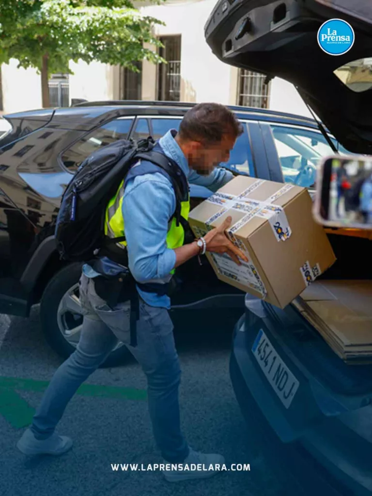 Allanamiento a oficina de Zapatero