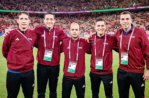 ¡Orgullos Venezolano! El arbitraje criollo asume protagonismo en la Copa