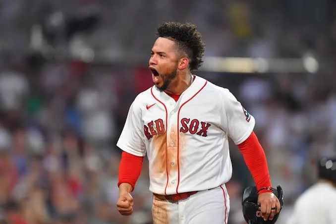 Willson Contreras, ugador de los Medias Rojas de Bostón