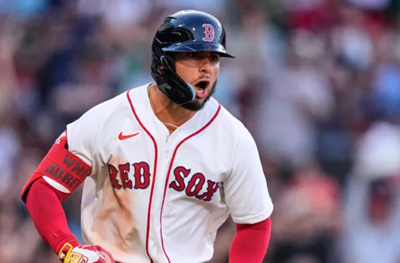Wilyer Abreu conecta jonrón en la victoria de los Medias Rojas ante los Orioles